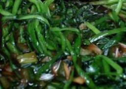 Flowering Chives with Oyster Sauce