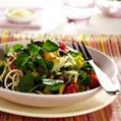 Watercress with linguine