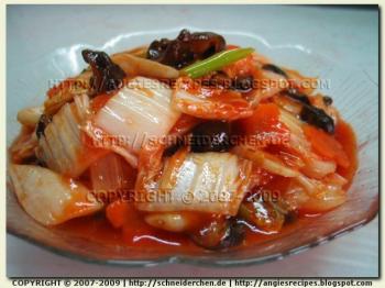 Chinese Cabbage With Chilli Sauce