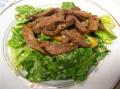 Asian Caesar steak salad